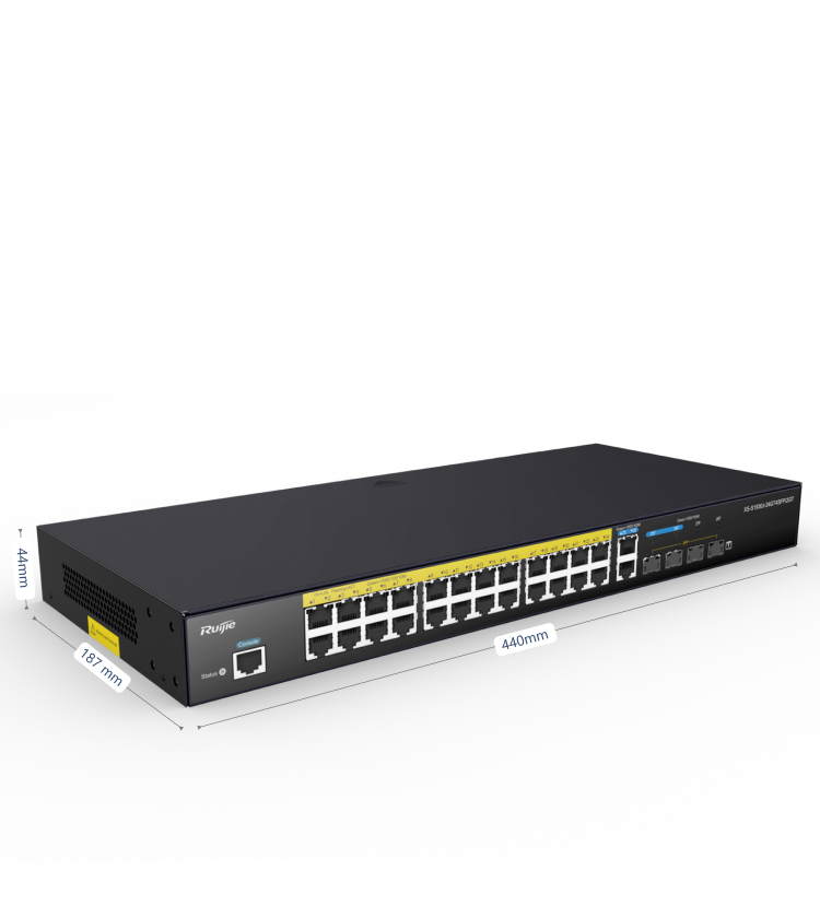 L2スイッチXS-S1930J-24GT4SFP/2GT、24ポート+フルマネジメント