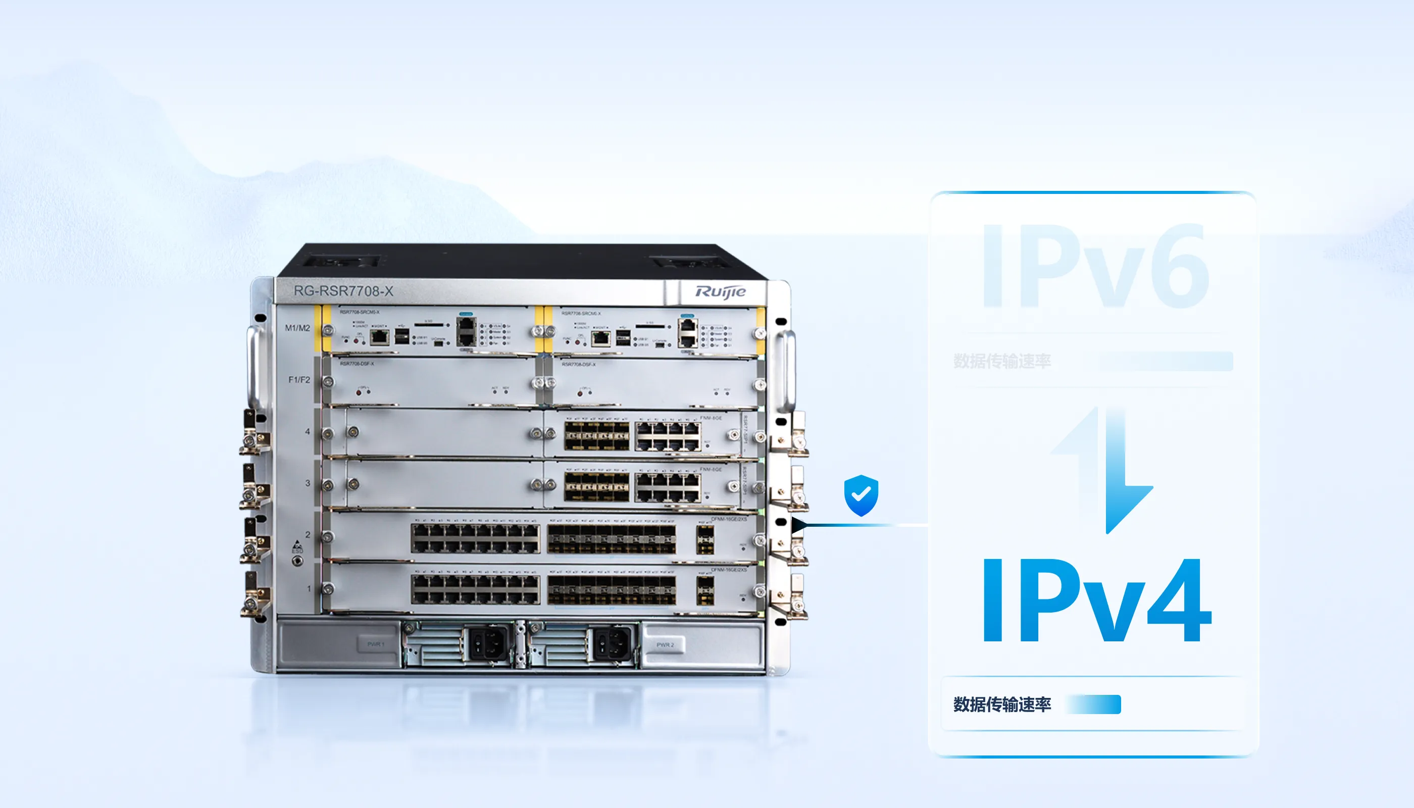 成熟的IPv6解决方案，数据传输更安全高效