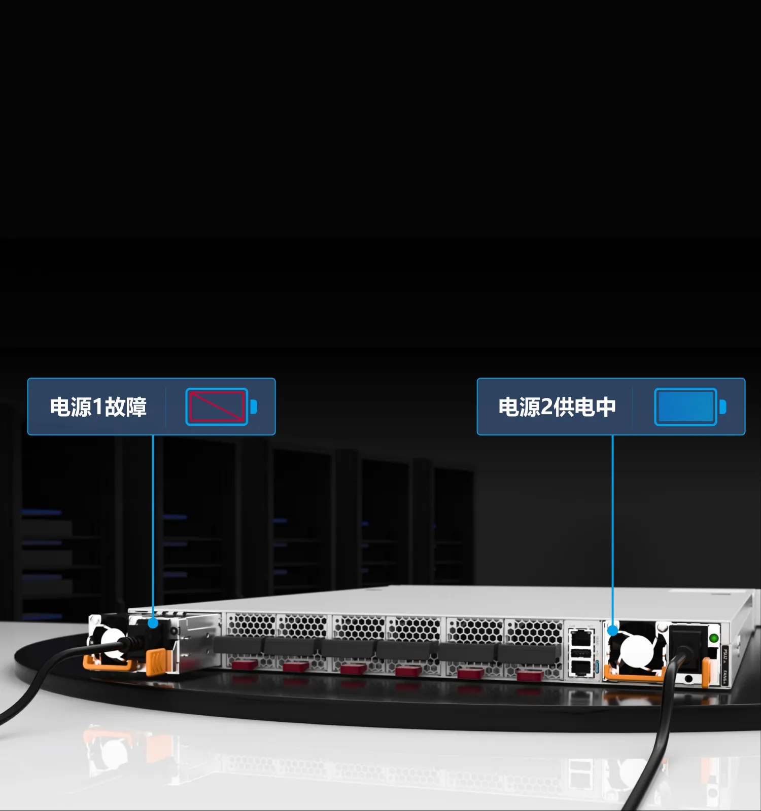 新一代数据中心100G盒式接入交换机-RG-S6580-48CQ8QC-锐捷网络